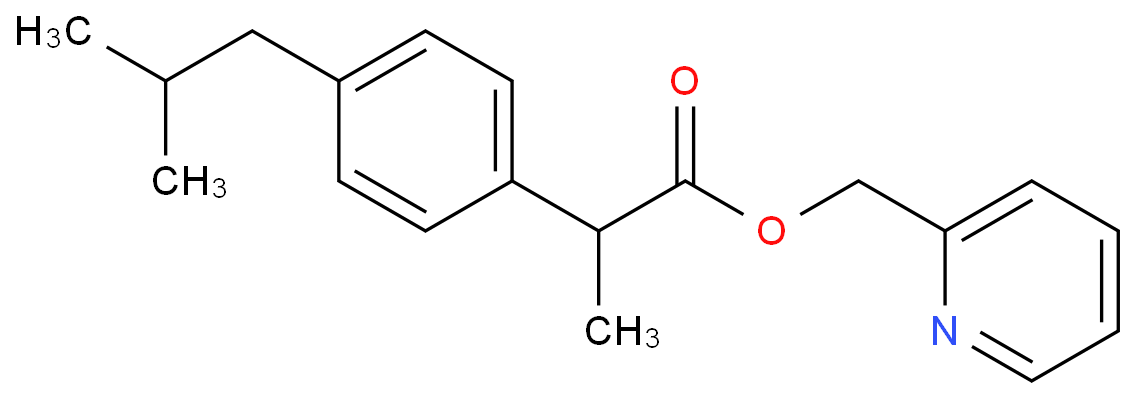 2-Pyridinylmethyl 2-(4-isobutylphenyl)propanoate