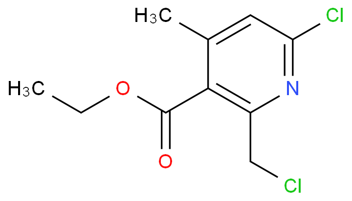 ethyl 6-chloro-2-(chloroMethyl)-4-Methylnicotinate