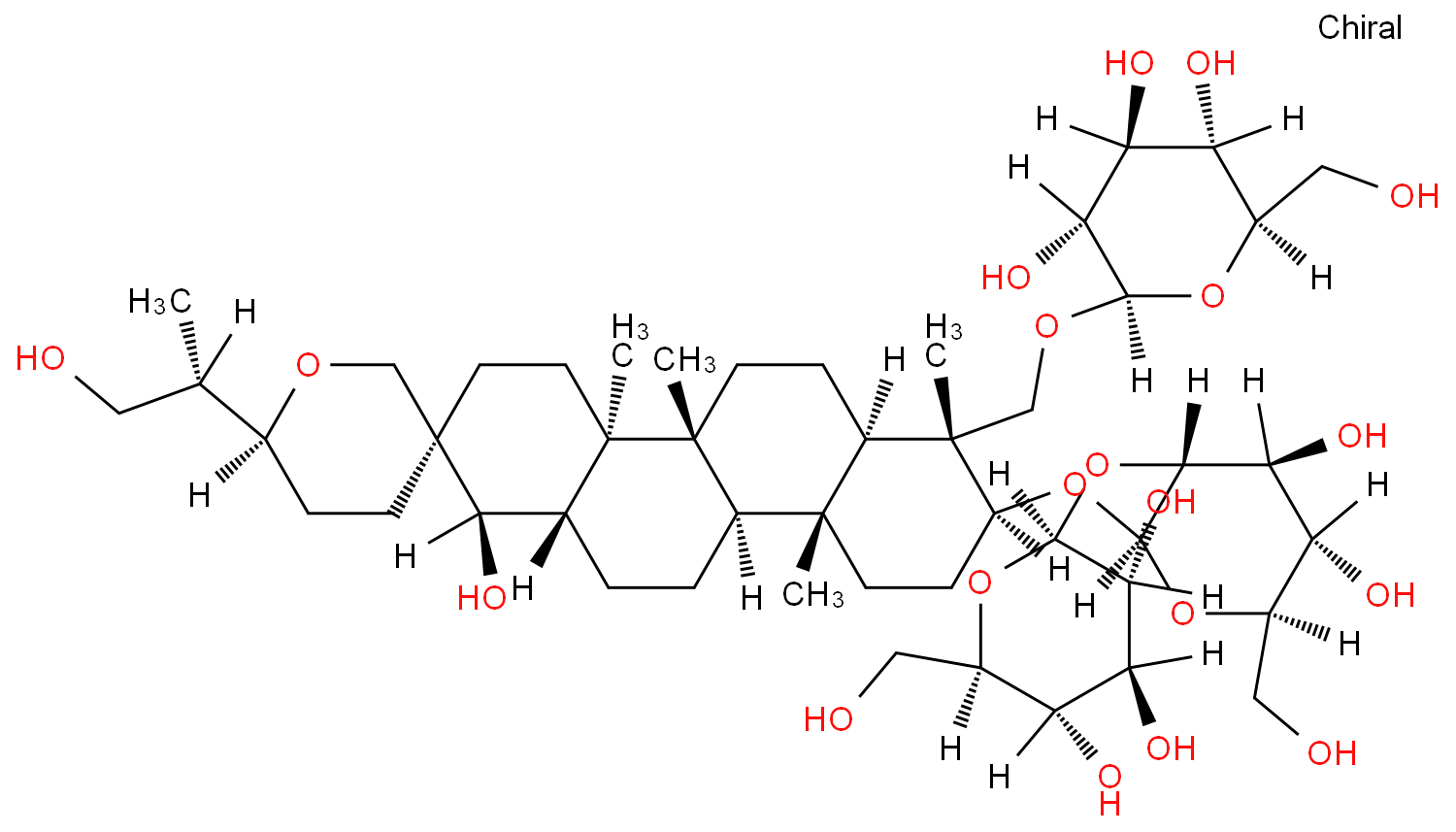 8,19-Secolupane, β-D-glucopyranoside deriv.