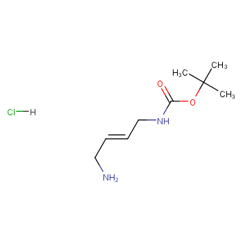 (4-氨基丁-2-烯-1-基)氨基甲酸叔丁酯盐酸盐 CAS号:1914155-12-6 科研产品 量大从优 高校及研究所 先发后付
