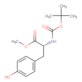 methyl (2R)-3-(4-hydroxyphenyl)-2-[(2-methylpropan-2-yl)oxycarbonylamino]propanoate