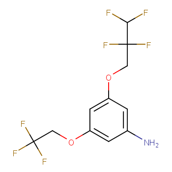 3-(2,2,3,3-TETRAFLUORO-PROPOXY)-5-(2,2,2-TRIFLUORO-ETHOXY)-PHENYLAMINE