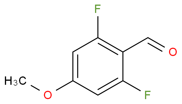 2,6-二氟-4-甲氧基苯甲醛化学结构式