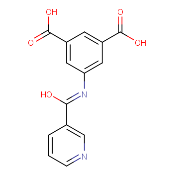 5-(nicotinamido)isophthalic acid