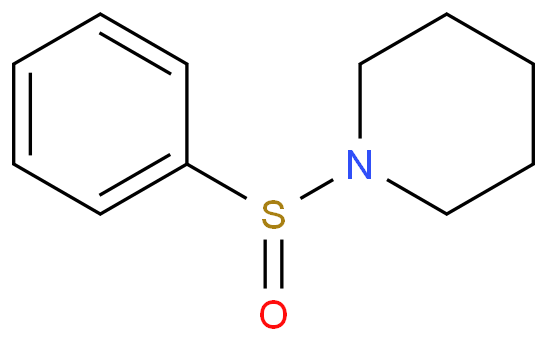 1-(benzenesulfinyl)piperidine