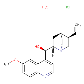 Quinine hydrochloride dihydrate  