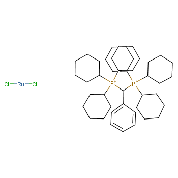 GRUBBS 1 代催化剂化学结构式