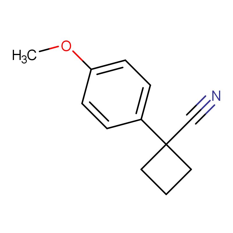 1-(4-甲氧基苯基)环丁烷甲腈 CAS号:29786-45-6科研及生产专用 高校及研究所支持货到付款