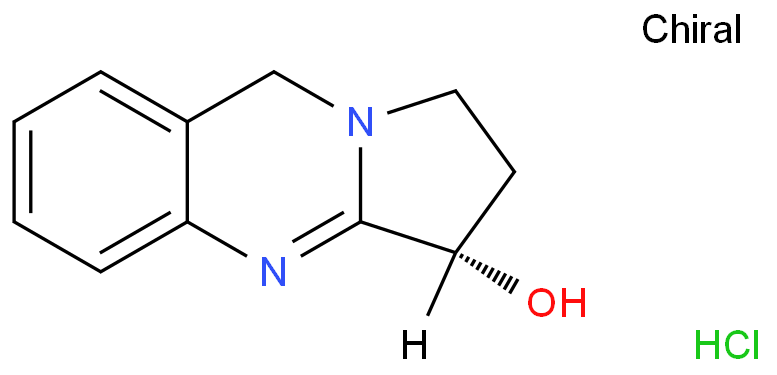 (R)-1,2,3,9-TETRAHYDROPYRROLO[2,1-B]QUINAZOLIN-3-OL HYDROCHLORIDE