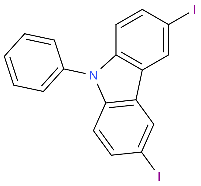 3,6-DIIODO-9-PHENYL-9H-CARBAZOLE
