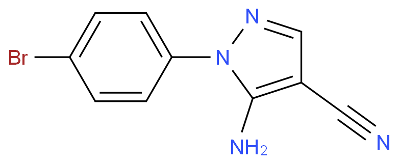 5-amino-1-(4-bromophenyl)pyrazole-4-carbonitrile