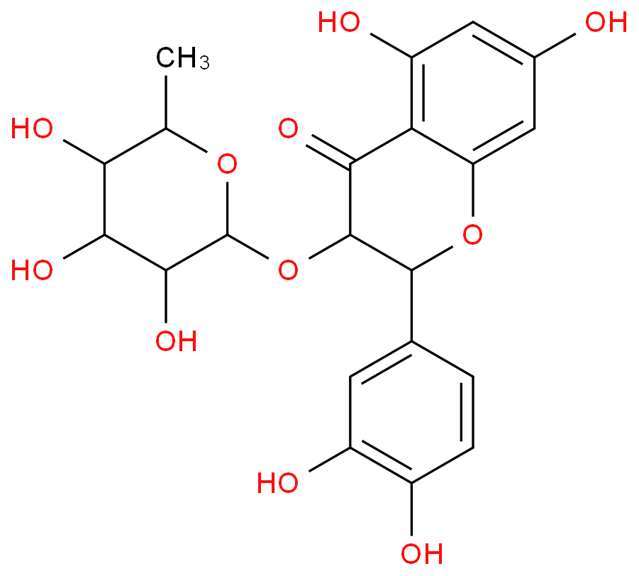 异落新妇苷化学结构式