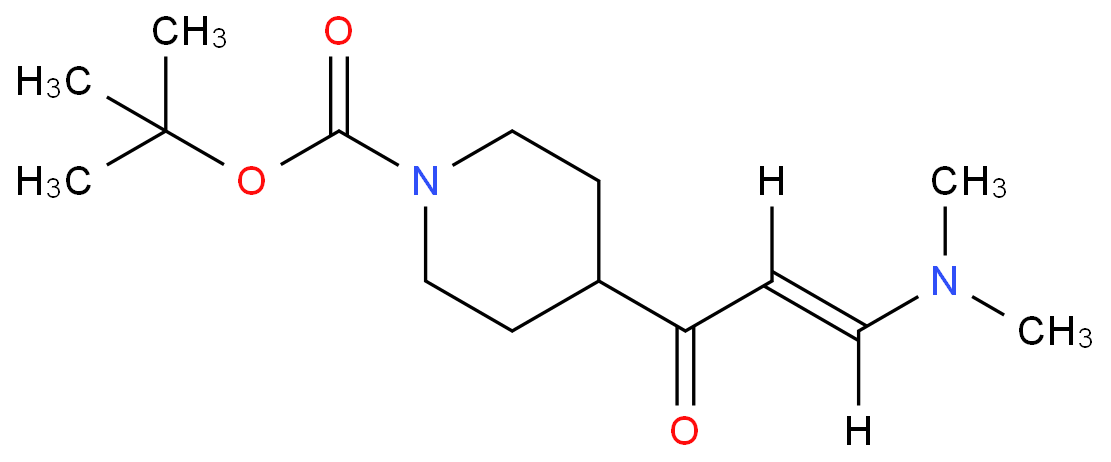 反式4-(3-(二甲基氨基)丙烯酰基)哌啶-1-羧酸叔丁酯