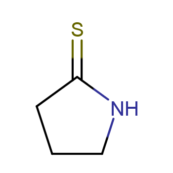 四氢吡咯-2-硫酮化学结构式