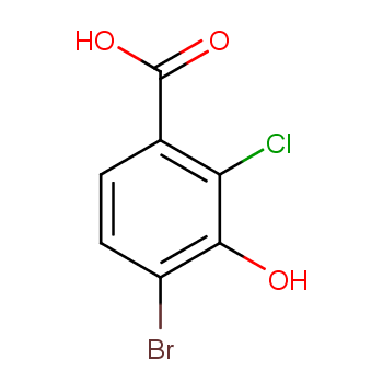 4-溴-2-氯-3-羟基苯甲酸/91658-95-6