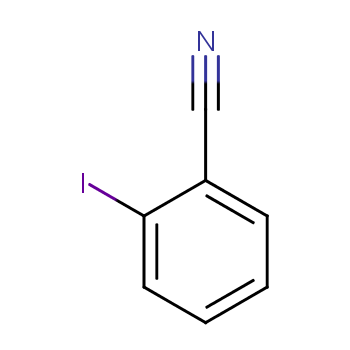 邻碘苯腈化学结构式