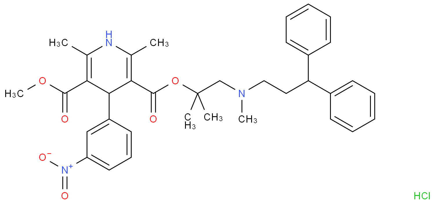 盐酸乐卡地平化学结构式