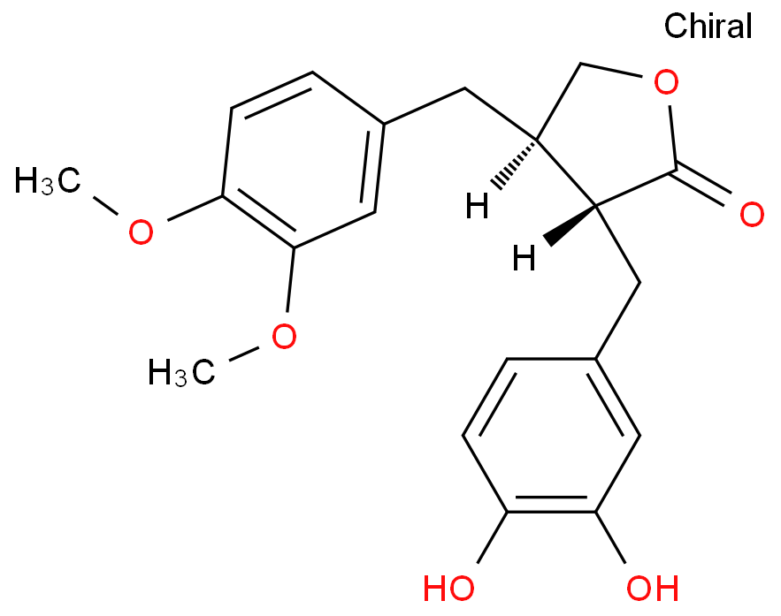 3'-O-去甲基牛蒡子苷元价格, 3'-O-Demethylarctigenin对照品, CAS号:147022-95-5