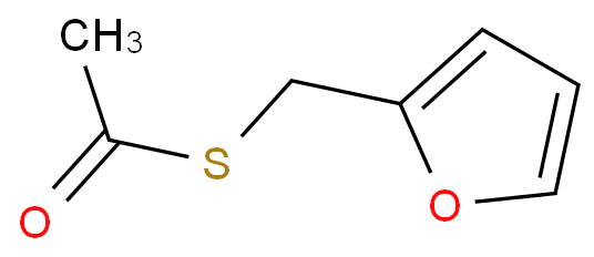 硫代乙酸糠酯化学结构式