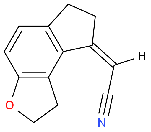 (1,2,6,7,-Tetrahydro-8H-indeno[5,4-b]furan-8-ylidene)acetonitrile