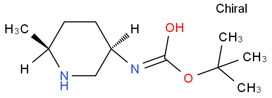 2-Methyl-2-propanyl [(3R,6S)-6-methyl-3-piperidinyl]carbamate