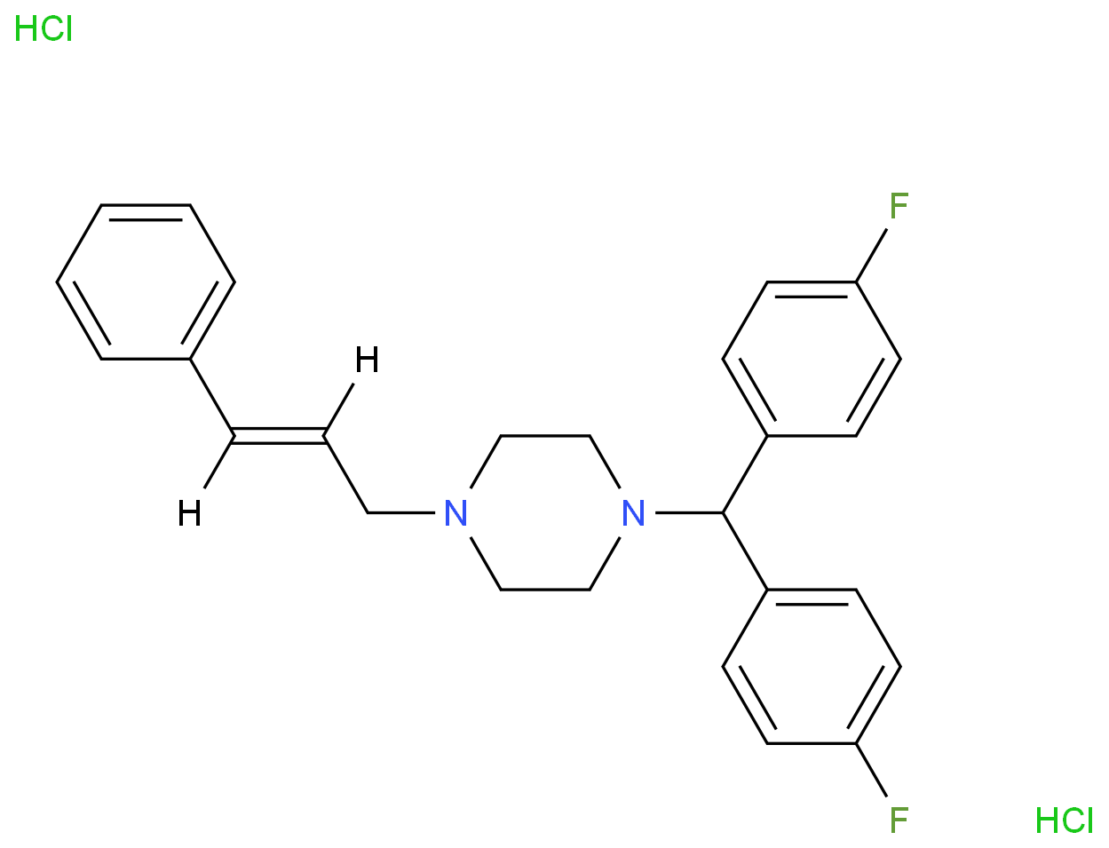 Flunarizine dihydrochloride