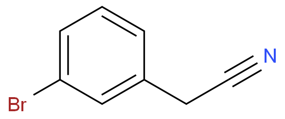 3-溴氰苄化学结构式