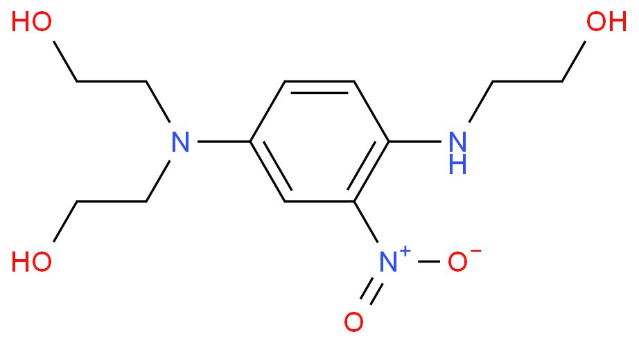 2-[4-[bis(2-hydroxyethyl)amino]-2-nitroanilino]ethanol
