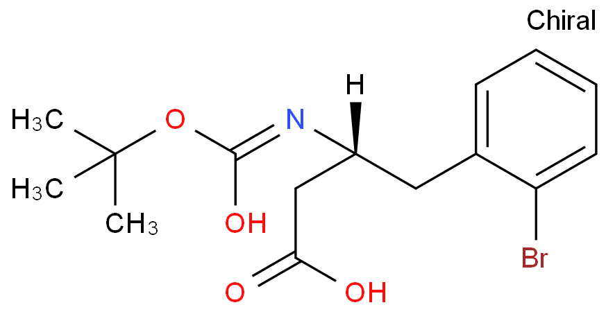 (R)-4-(2-溴苯基)-3-((叔丁氧羰基)氨基)丁酸CAS号765263-36-3(现货优势供应/质量保证)