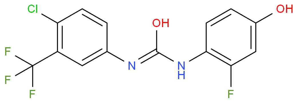 瑞戈非尼杂质化学结构式