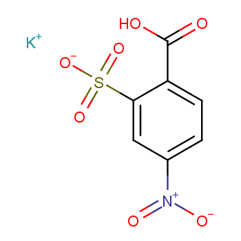 2-Carboxy-5-nitrobenzenesulfonic acid potassium salt  