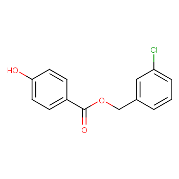 Benzoic acid,4-hydroxy-, (3-chlorophenyl)methyl ester