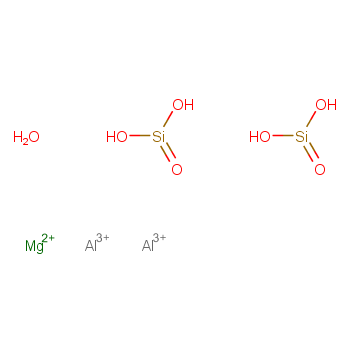 Silicic acid (H4SiO4),aluminum magnesium salt (2:2:1), hydrate (9CI)  