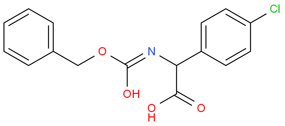 2-([(BENZYLOXY)CARBONYL]AMINO)-2-(4-CHLOROPHENYL)ACETIC ACID