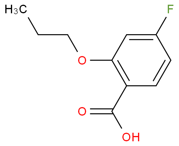 4-Fluoro-2-propoxy-benzoic acid
