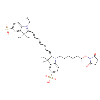 Cy7-N-羟基琥珀酰亚胺酯