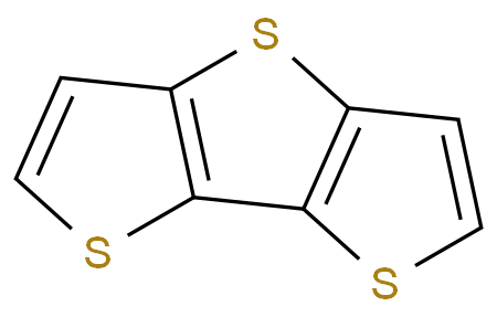 二噻吩[3,2-B:2',3'-D]噻吩化学结构式