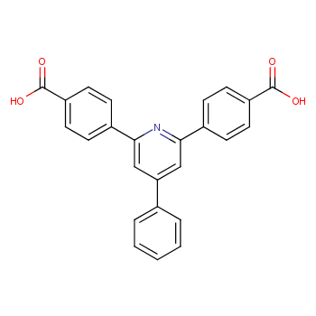 4-[6-(4-carboxyphenyl)-4-phenylpyridin-2-yl]benzoic acid