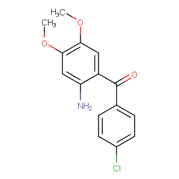 (2-AMINO-4,5-DIMETHOXY-PHENYL)-(4-CHLORO-PHENYL)-METHANONE