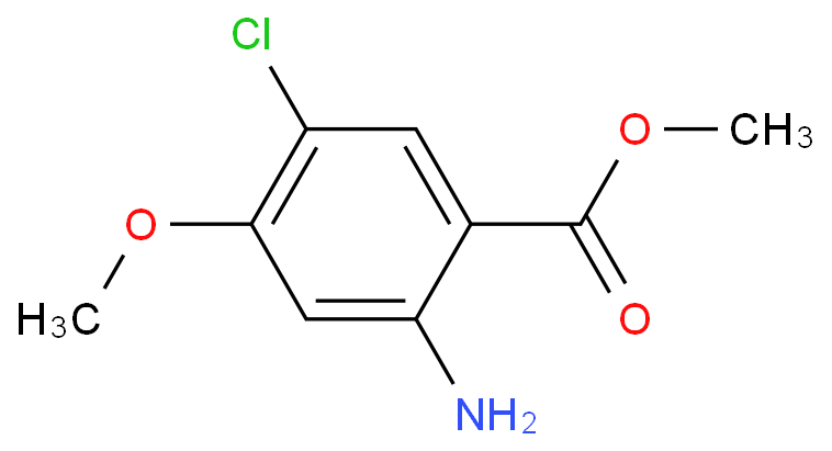 2-氨基-5-氯-4-甲氧基苯甲酸甲酯CAS号79025-26-6；（科研试剂/现货供应，质量保证）