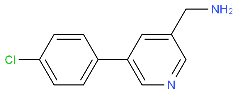 [5-(4-Chlorophenyl)-3-pyridyl]methanamine