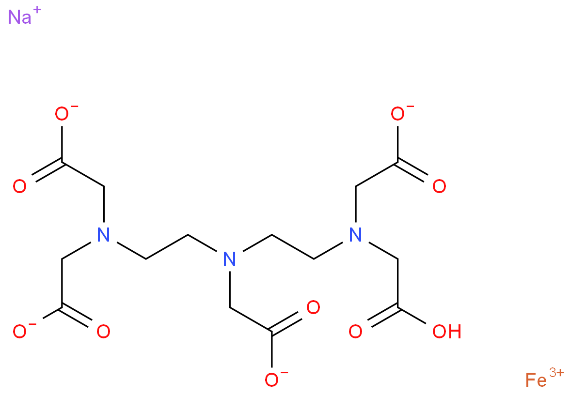 sodium;2-[2-[bis(carboxylatomethyl)amino]ethyl-[2-[carboxylatomethyl(carboxymethyl)amino]ethyl]amino]acetate;iron(3+)