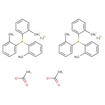 Trans-Di-mu-Acetatobis[2-(di-o-Tolylphosphino)Benzyl]Dipalladium(II)