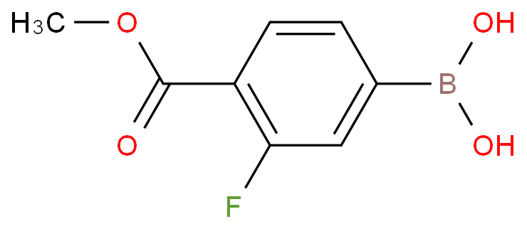 (3-fluoro-4-methoxycarbonylphenyl)boronic acid