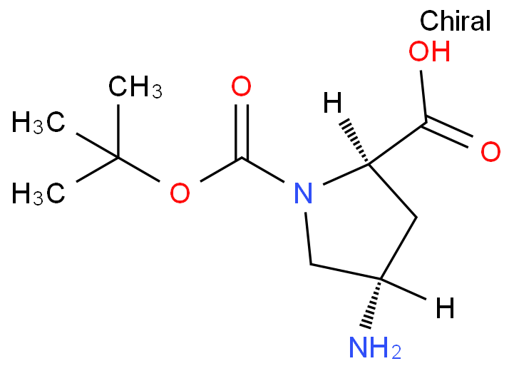 [Perfemiker](2R,4S)-4-氨基-1-(叔丁氧基羰基)吡咯烷-2-羧酸,≥95%