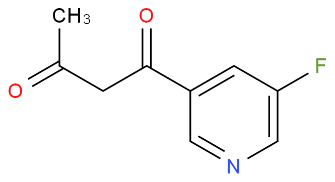 Benzenepropanal, 4-bromo-2-fluoro-β-oxo- structure