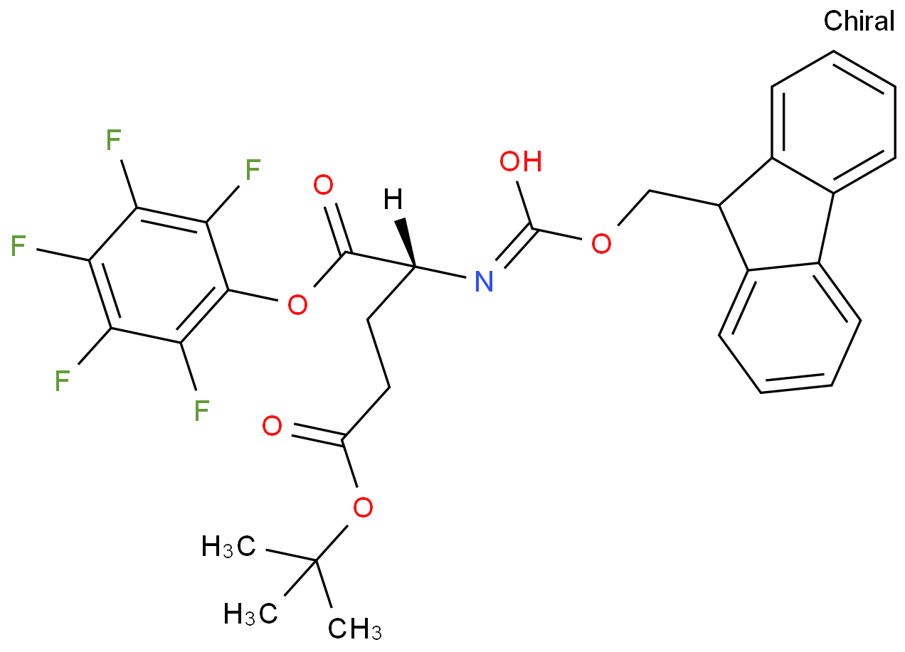 5-O-tert-butyl 1-O-(2,3,4,5,6-pentafluorophenyl) (2R)-2-(9H-fluoren-9-ylmethoxycarbonylamino)pentanedioate
