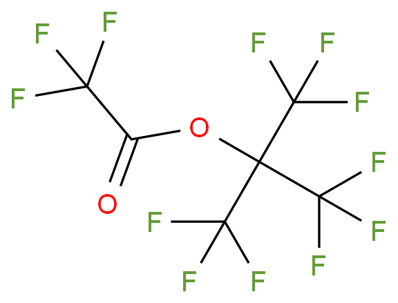 2,2,2-Trifluoro-1,1-bis(trifluoromethyl)ethyl=trifluoroacetate
