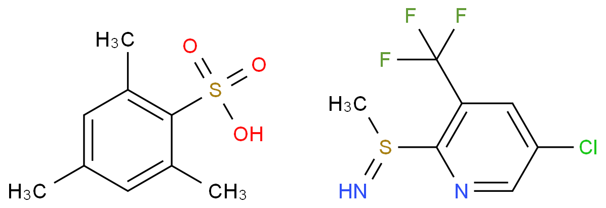 5-CHLORO-2-(METHYLSULFINOIMIDOYL)-3-(TRIFLUOROMETHYL)PYRIDINE 2,4,6-TRIMETHYLBENZENESULFONATE