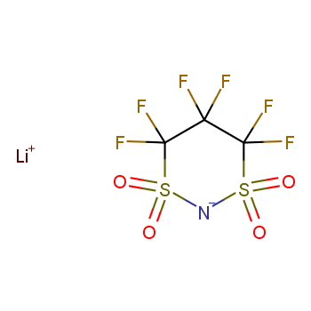 1,1,2,2,3,3-六氟丙烷-1,3-二磺酰亚胺锂 189217-62-7